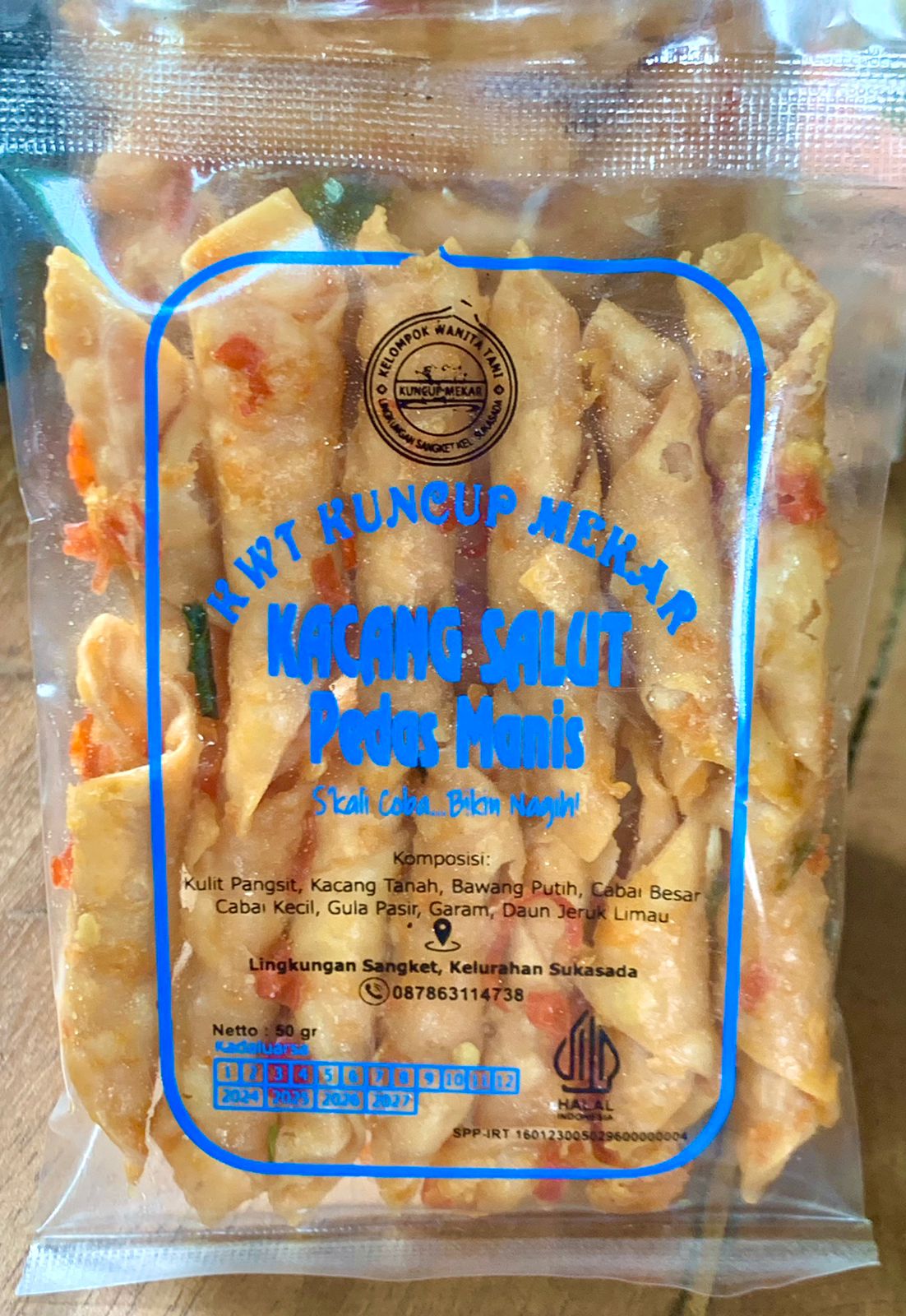 Kacang Salut Pedas Manis (50gram)